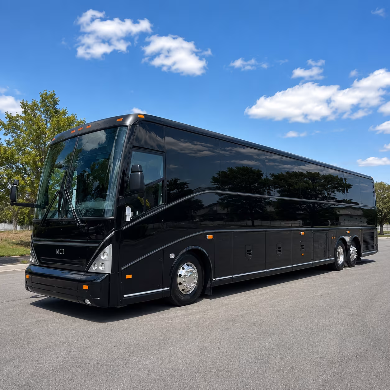 book a charter bus for destination wedding airport arrivals from pbi fll and mia